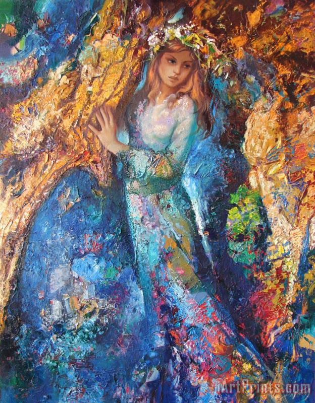 Sergey Ignatenko Fairy forest Art Print