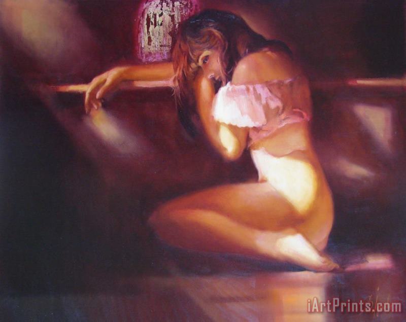 Sergey Ignatenko Golden Cage Art Painting