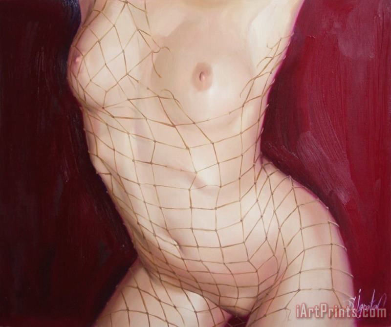 Sergey Ignatenko The love in net Art Painting