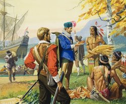 Severino Baraldi Henry Hudson painting