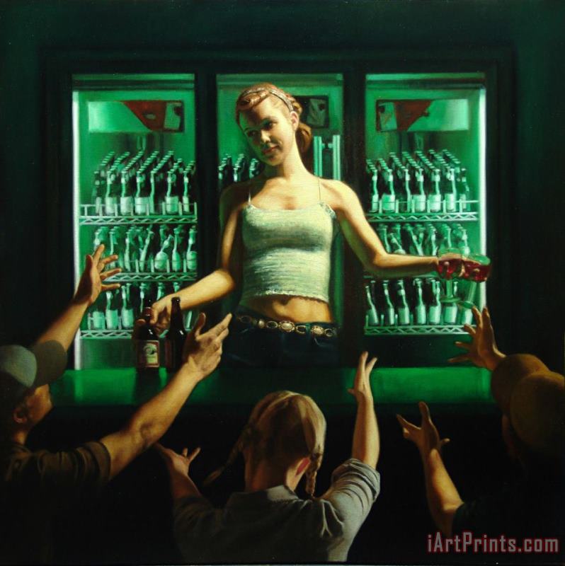 Shaun Downey Religious Intoxication #2 Art Painting