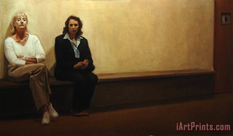 Shaun Downey The Met Ladies Art Painting