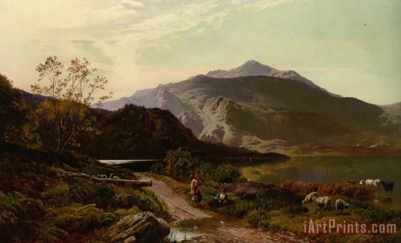 Sidney Richard Percy Rest on The Roadside Art Painting