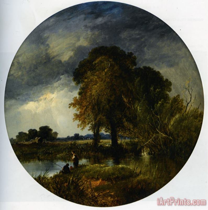 Sidney Richard Percy River Landscape Pair Part 2 Art Painting