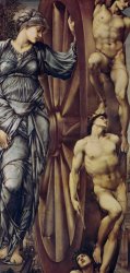 Sir Edward Burne-Jones The Wheel of Fortune painting