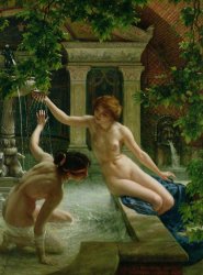 Sir Edward John Poynter Water Babies