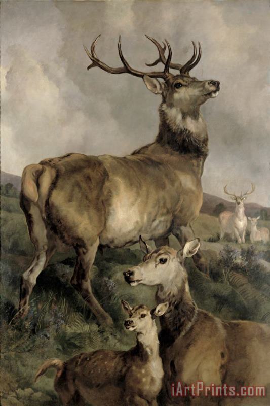Sir Edwin Landseer The Noble Beast Art Painting