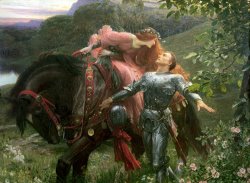 Sir Frank Dicksee La Belle Dame Sans Merci