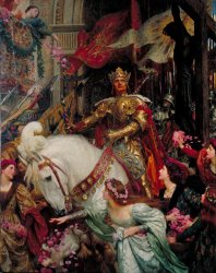 Sir Frank Dicksee The Two Crowns