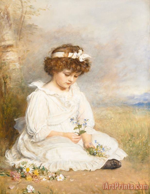 Sir John Everett Millais Darling Art Painting