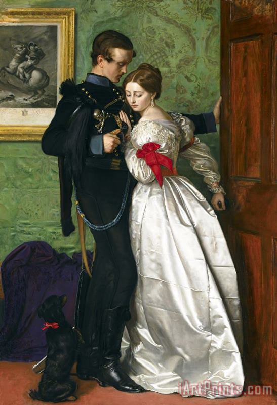 Sir John Everett Millais The Black Brunswicker Art Painting