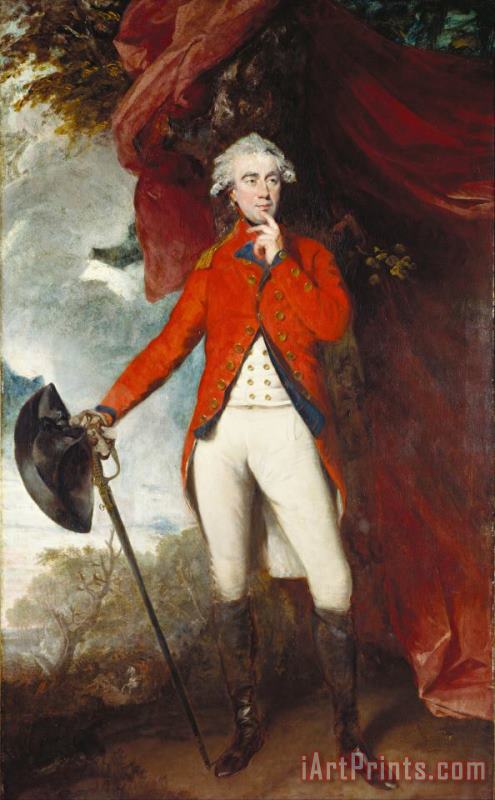 Sir Joshua Reynolds Francis Rawdon Hastings (1754 1826), Second Earl of Moira And First Marquess of Hastings Art Print