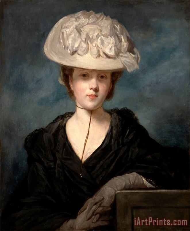 Miss Mary Hickey painting - Sir Joshua Reynolds Miss Mary Hickey Art Print