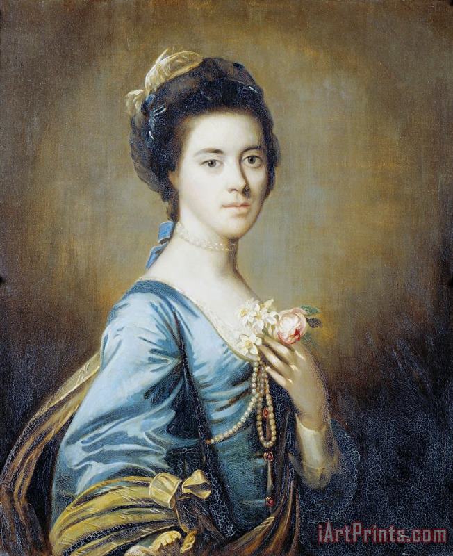 Sir Joshua Reynolds Mrs Margaret Desenfans Art Painting