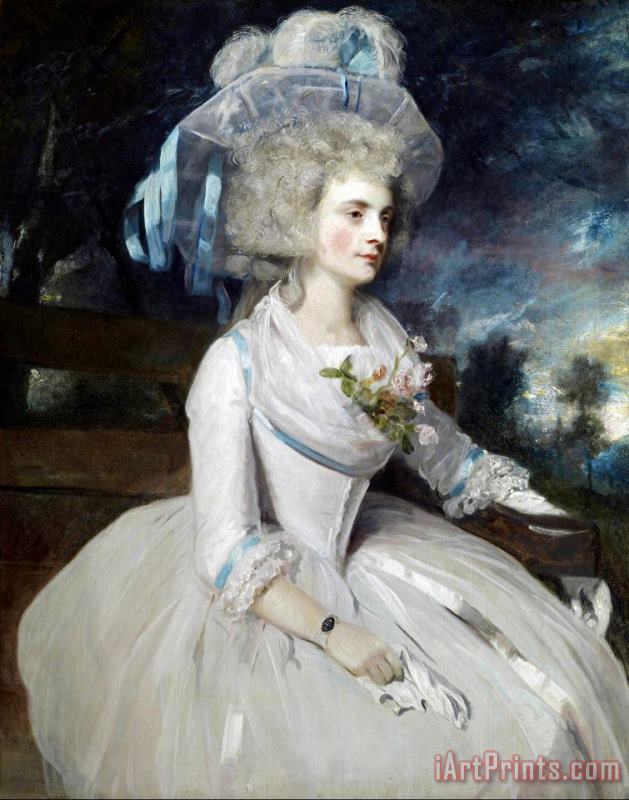 Sir Joshua Reynolds Selina, Lady Skipwith Art Painting