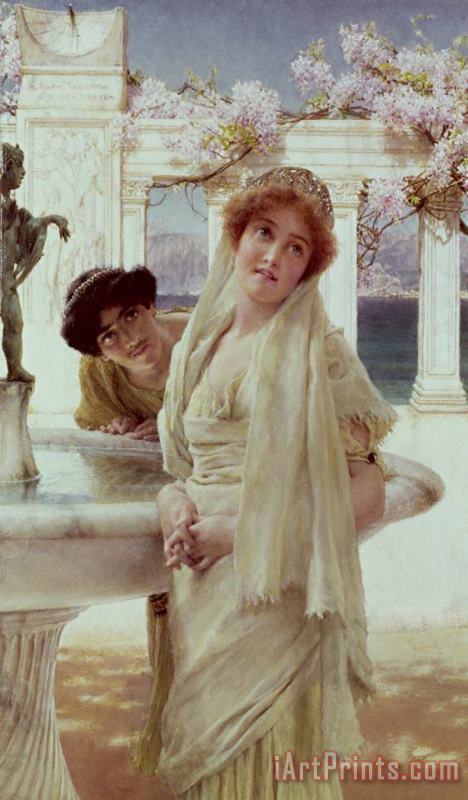 Sir Lawrence Alma-Tadema A Difference of Opinion Art Painting