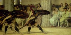 Sir Lawrence Alma-Tadema Pyrrhic Dance painting