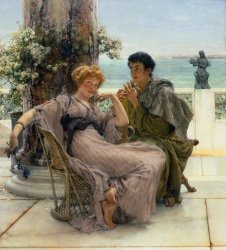 Sir Lawrence Alma-Tadema The Proposal