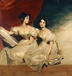 Sir Thomas Lawrence A double portrait of the Fullerton sisters