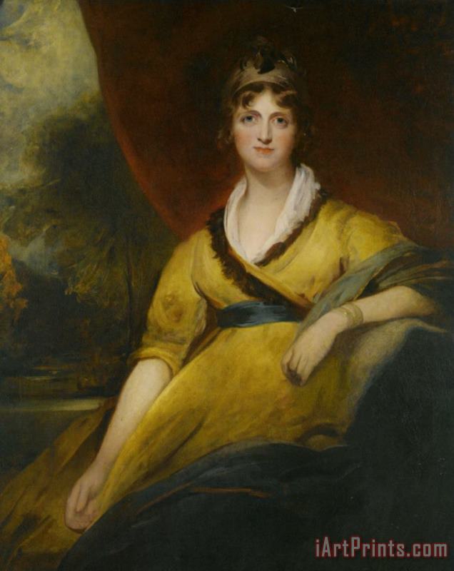 Portrait of Mary Countess of Inchiquin painting - Sir Thomas Lawrence Portrait of Mary Countess of Inchiquin Art Print