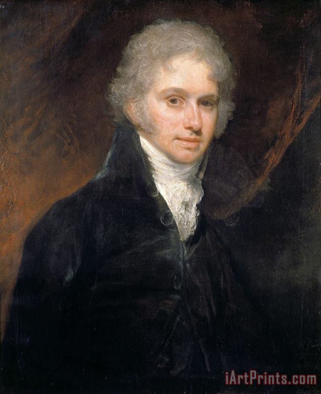 Sir William Beechey Charles Small Pybus, 1790 Art Painting