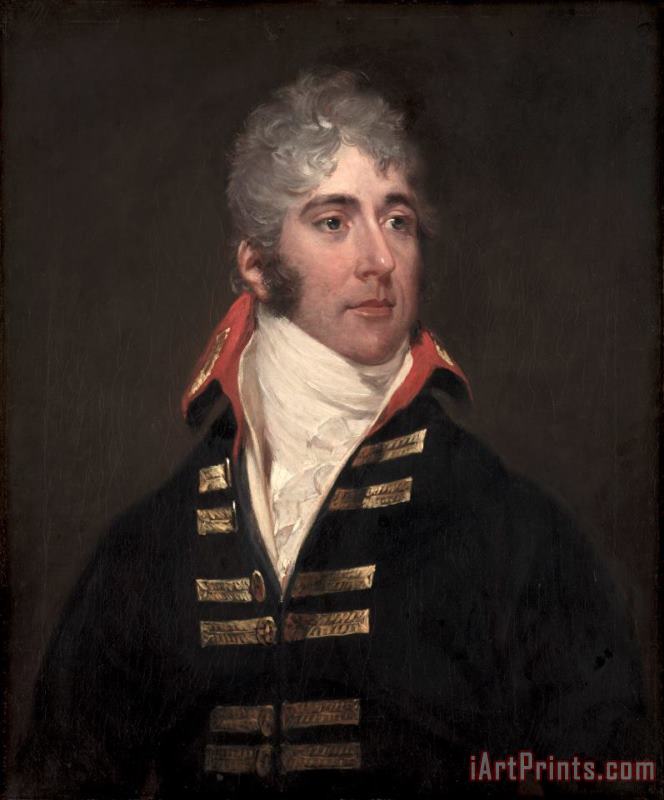 Sir William Beechey Portrait of a Man, 1800 Art Painting