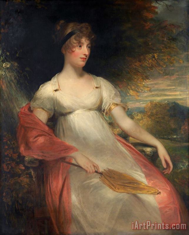 Sir William Beechey Portrait of a Woman, 1805 Art Painting