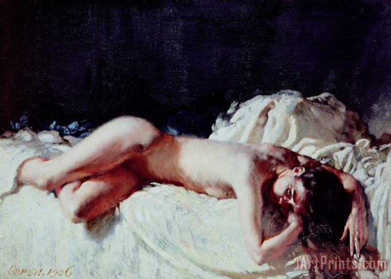 Sir William Orpen Nude Study Art Print