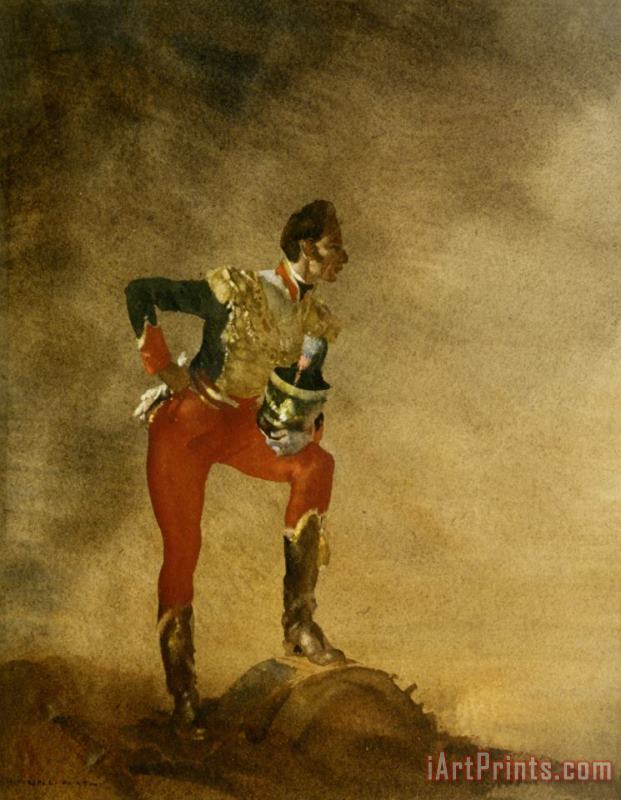 Sir William Russell Flint Wellingtonian Art Painting