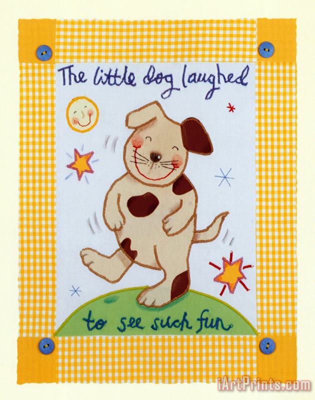 Sophie Harding The Little Dog Laughed Art Print