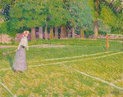 Spencer Frederick Gore Tennis at Hertingfordbury