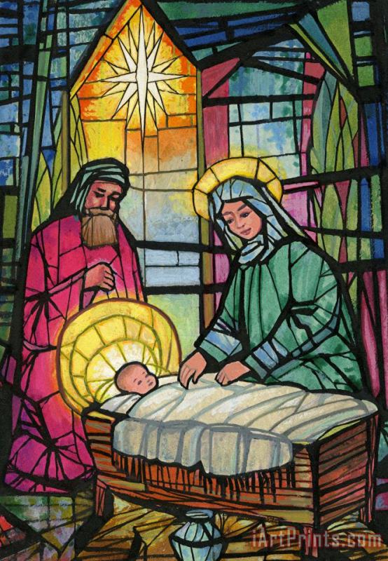 Stanley Cooke Nativity Art Print
