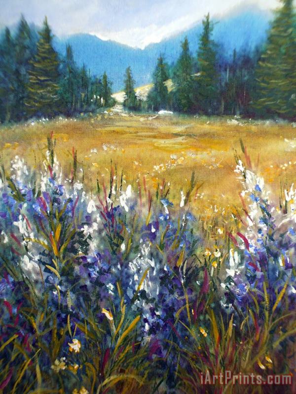 Steven Mills Sierra Meadow Art Painting