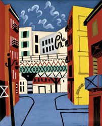 Stuart Davis Gas Pumps Art Print for sale - iArtPrints.com