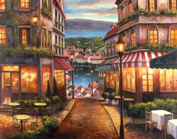 T. C. Chiu Marseille I painting