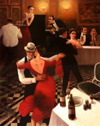 T. C. Chiu Tango II painting