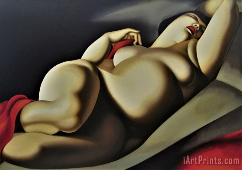 tamara de lempicka La Belle Rafaela, 1957 Art Painting