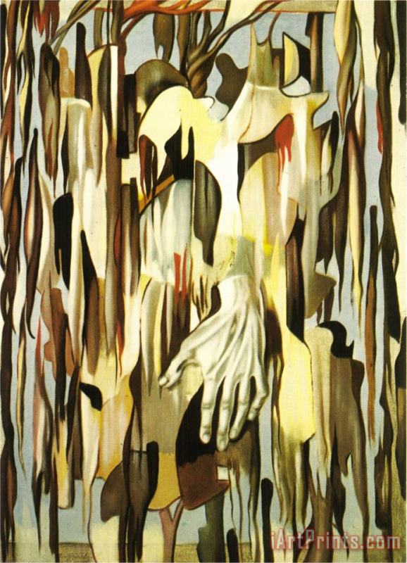 tamara de lempicka Main Surrealiste Art Painting