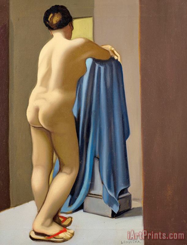 tamara de lempicka Nu Debout, Vu De Dos, 1951 Art Painting