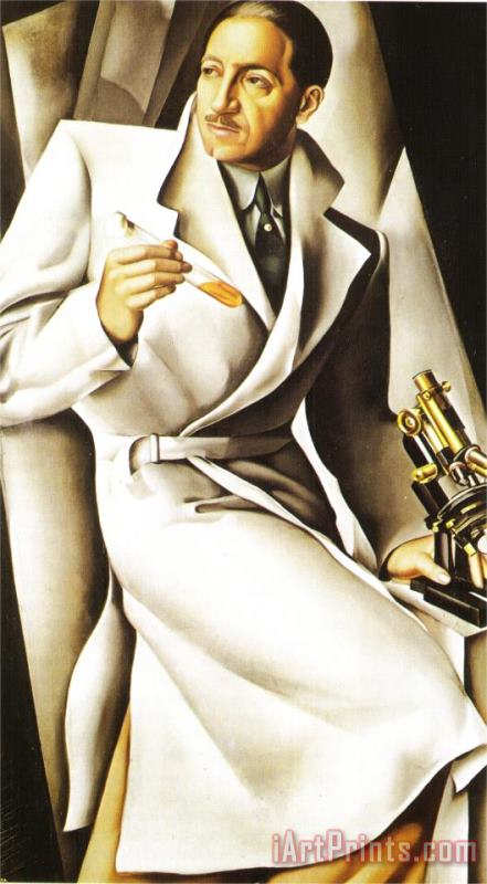 tamara de lempicka Portrait Du Docteur Boucard 1929 Art Painting