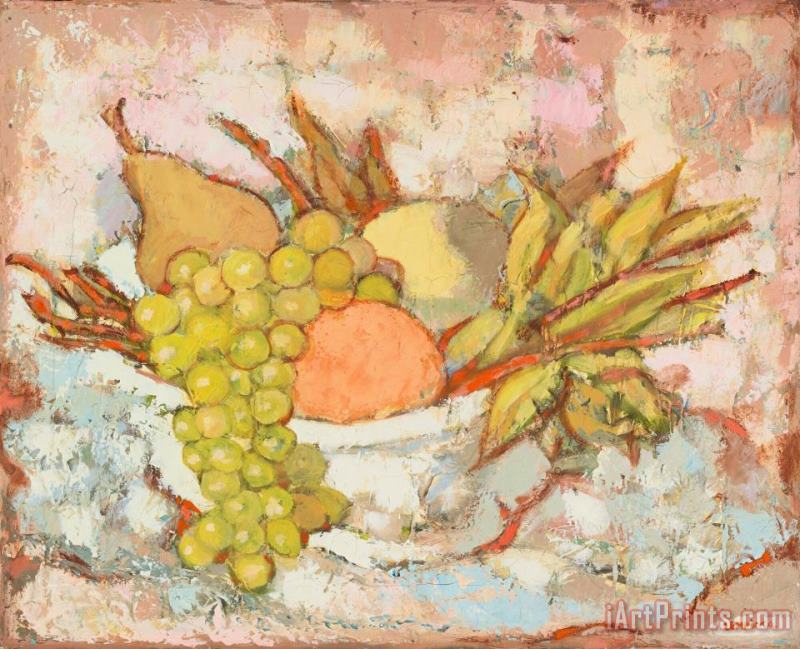 Still Life De Fruits painting - tamara de lempicka Still Life De Fruits Art Print