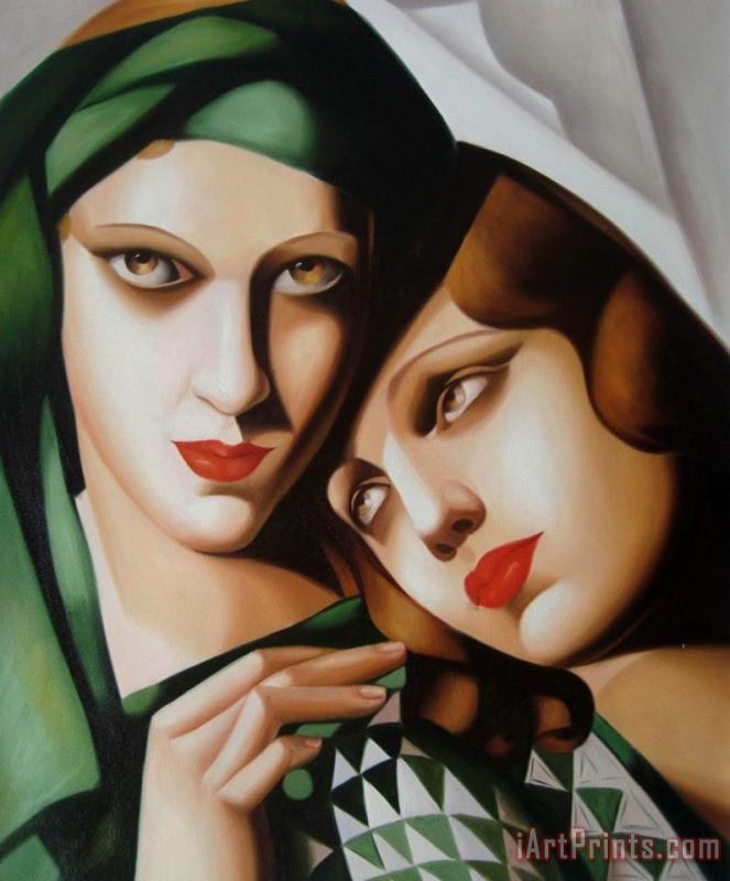tamara de lempicka The Green Turban 1929 Art Painting