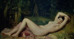 Theodore Chasseriau Sleeping Nymph