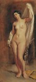 Standing Female Nude by Theodore Chasseriau