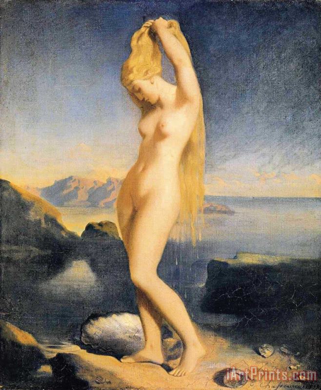 Theodore Chasseriau Venus Anadyomene Art Painting