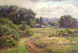 Theodore Clement Steele A Summer Day painting
