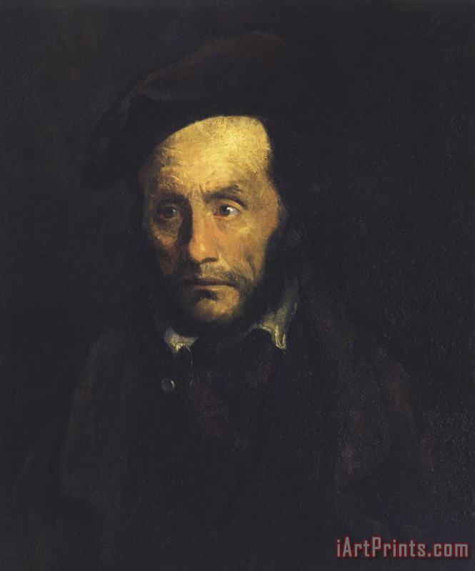 Theodore Gericault The Madman Kidnapper Art Painting
