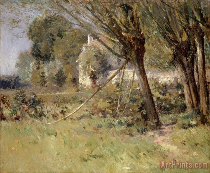 Theodore Robinson Willows Art Painting