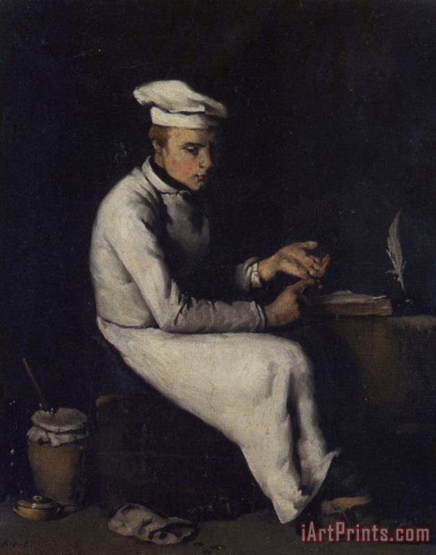 Theodule Augustine Ribot The Cook Accountant Art Painting