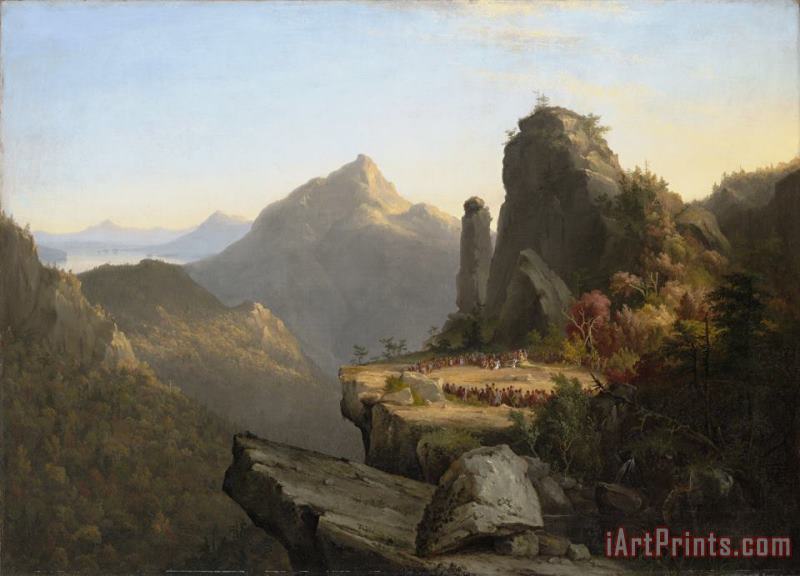Thomas Cole Scene From 